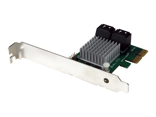 elara StarTech.com 4 Port PCI Express 2.0 SATA III 6Gbps RAID Controller Card with HyperDuo SSD Tiering