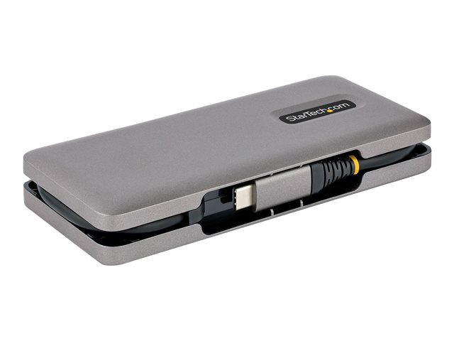Elara StarTech.com 4-Port USB-C Hub 1x USB-A And 3x USB-C Ports USB 3.1 10Gbps Bus Powered USB Type C Hub With 9.8in (25cm) Wrap-Around Cable Portable