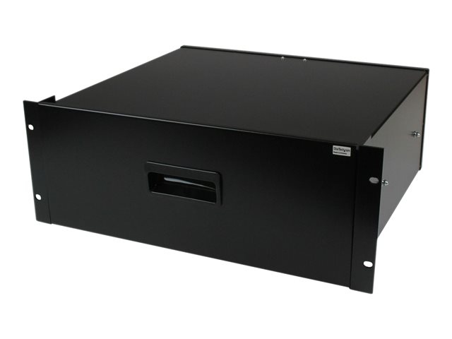 elara StarTech.com 4U Black Steel Storage Drawer for 19in Racks and Cabinets