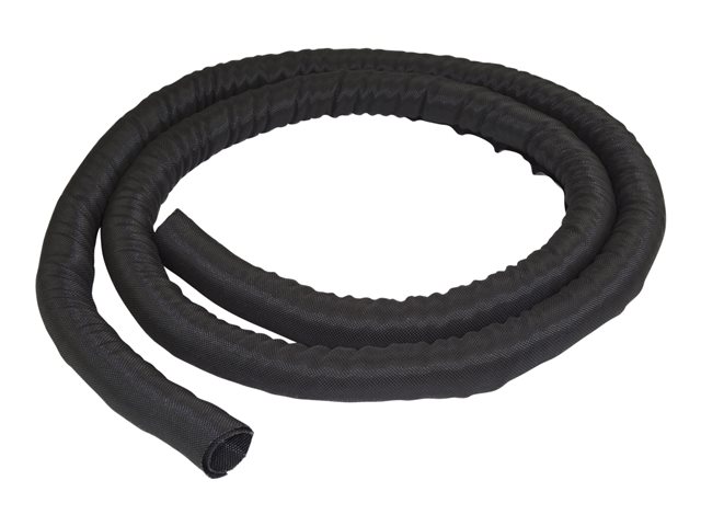 elara StarTech.com 6.5' (2m) Cable Management Sleeve Flexible Coiled Cable Wrap 1.0-1.5" dia. Expandable Sleeve Polyester Cord Manager/Protector/Conceale