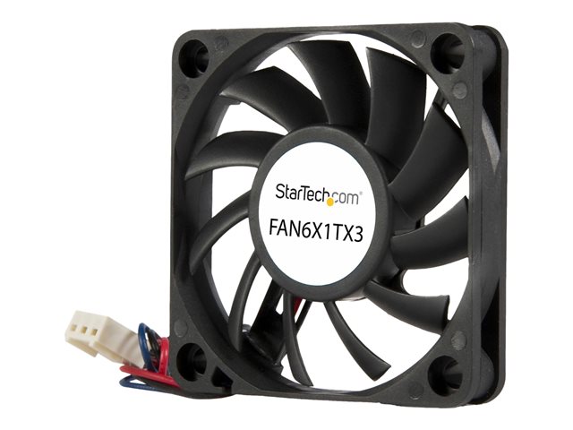 elara StarTech.com 60x10mm Replacement Ball Bearing Computer Case Fan w/ TX3 Connector