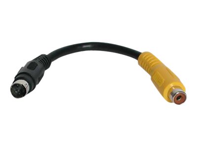 elara StarTech.com 6in S-Video to Composite Video Adapter Cable