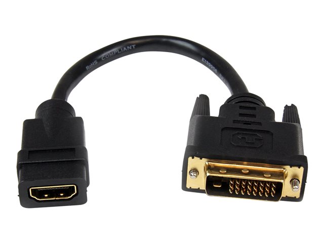elara StarTech.com 8in HDMI to DVI-D Video Cable Adapter
