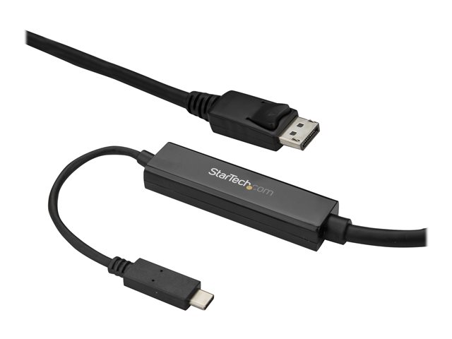 elara StarTech.com 9.8ft/3m USB C to DisplayPort 1.2 Cable 4K 60Hz USB-C to DisplayPort Adapter Cable HBR2 USB Type-C DP Alt Mode to DP Monitor Video Cabl