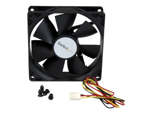 elara StarTech.com 90x25mm High Air Flow Dual Ball Bearing Computer Case Fan w/ TX3 (FAN9X25TX3H)
