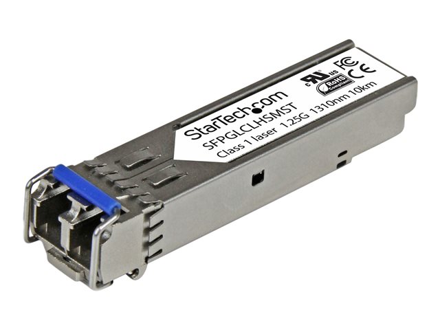 elara StarTech.com Cisco GLC-LH-SM Compatible SFP Module 1000BASE-LX/LH 1GE Gigabit Ethernet SFP LC Connector 10km 1310nm Cisco IE3400 IE3300 IE3200