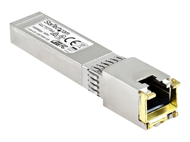 Elara StarTech.com Cisco GLC-T Compatible SFP Module 1000BASE-T SFP To RJ45 Cat6/Cat5e 1GE/1000MbE Gigabit Ethernet SFP RJ-45 (Copper) 100m Cisco Firep