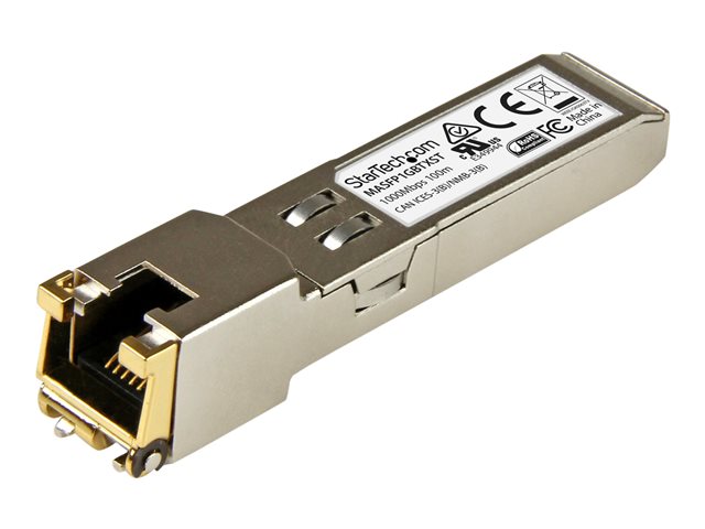 elara StarTech.com Cisco Meraki MA-SFP-1GB-TX Compatible SFP Module 1000BASE-T SFP to RJ45 Cat6/Cat5e 10/100/1000 Mbps RJ-45 (Copper) 100m Cisco Meraki