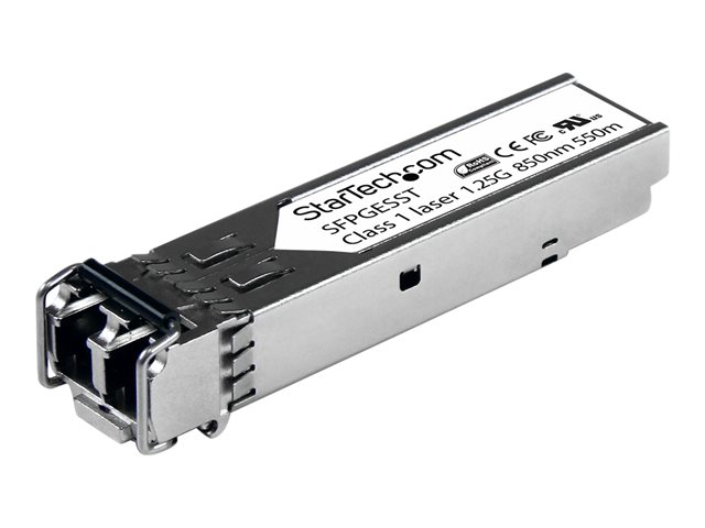 elara StarTech.com Cisco SFP-GE-S Compatible SFP Module 1000BASE-SX 1GbE Multimode Fiber MMF Optic Transceiver 1GE Gigabit Ethernet SFP LC 550m 850nm