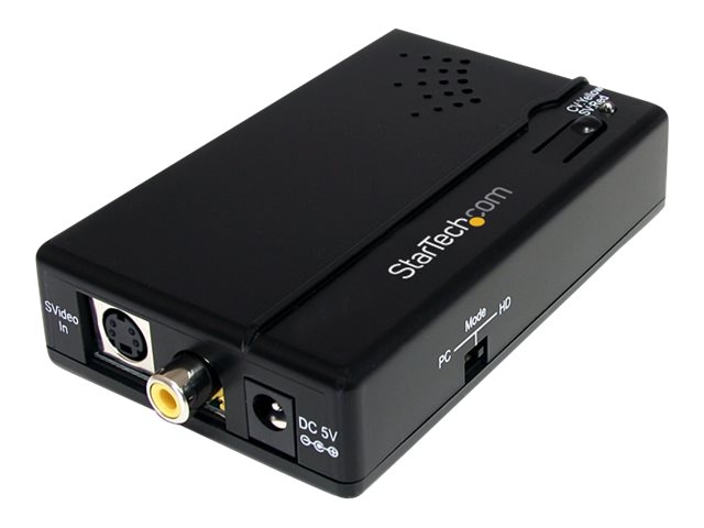 elara StarTech.com Composite and S-Video to HDMI Converter with Audio