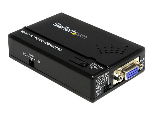 Elara StarTech.com Composite And S-Video To VGA Video Scan Converter