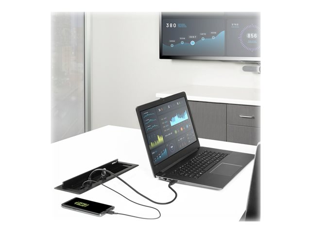 Elara StarTech.com Conference Room Docking Station With Power/Charging Table Connectivity AV Box Universal USB-C Laptop Dock 60W PD 4K HDMI USB Hub Au