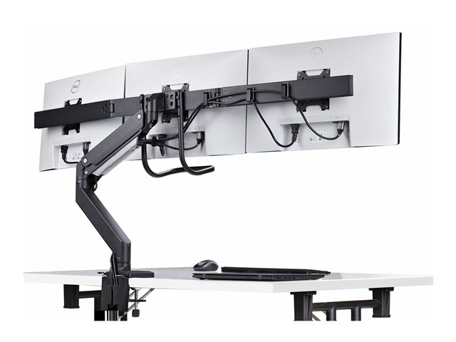 Elara StarTech.com Crossbar Triple Monitor Desk Mount VESA 75x75/100x100 Mounting Kit