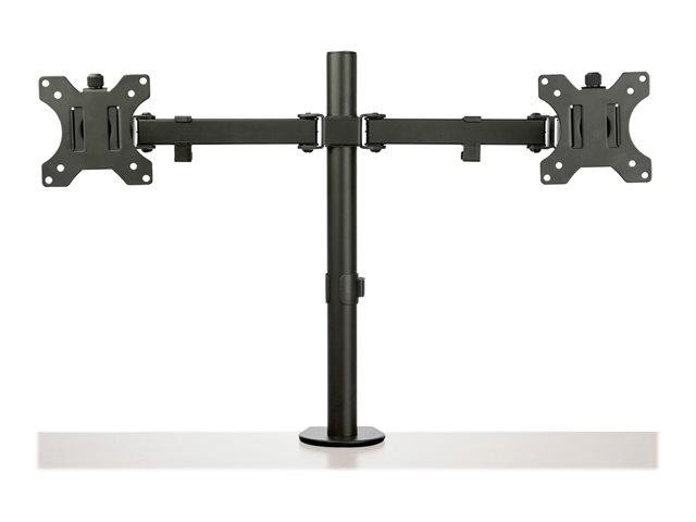Elara StarTech.com Desk Mount Dual Monitor Arm Desk Clamp / Grommet VESA Monitor Mount For Up To 32 Inch Displays Ergonomic Articulating Monitor Arm Heig