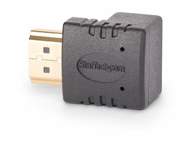elara StarTech.com Down Angle HDMI 2.0 Adapter 90-Degree HDMI Port Saver M/F