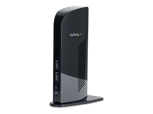 elara StarTech.com Dual Monitor USB 3.0 Laptop Docking Station with HDMI/DVI/VGA & 6xUSB Ports