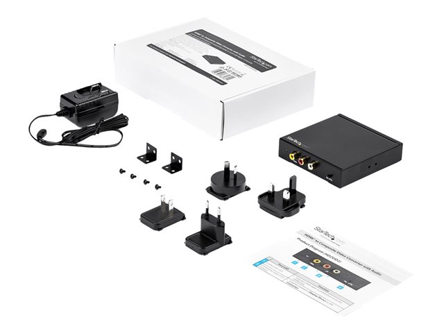 Elara StarTech.com HDMI To RCA Converter Box With Audio