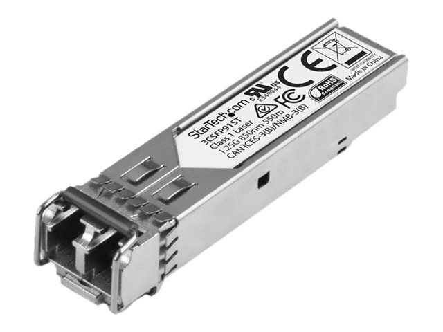 Elara StarTech.com HPE 3CSFP91 Compatible SFP Module 1000BASE-SX 1GbE Multi Mode (MMF) Fiber Optic Transceiver 1GE Gigabit Ethernet SFP LC Connector 55