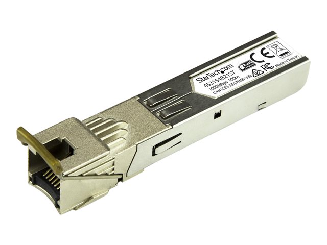 elara StarTech.com HPE 453154-B21 Compatible SFP Module 1000BASE-T SFP to RJ45 Cat6/Cat5e 1GE Gigabit Ethernet SFP RJ-45 (Copper) 100m HPE 6120XG 6120