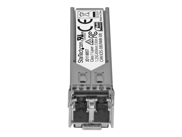 Elara StarTech.com HPE JD118B Compatible SFP Module 1000BASE-SX 1GbE Multi Mode (MMF) Fiber Optic Transceiver 1GE Gigabit Ethernet SFP LC Connector 550