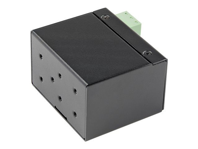 Elara StarTech.com Industrial Fiber To Ethernet Media Converter 100Mbps SFP To RJ45/Cat6 Singlemode/Multimode Optical Fiber To Copper Network 12-56V DC