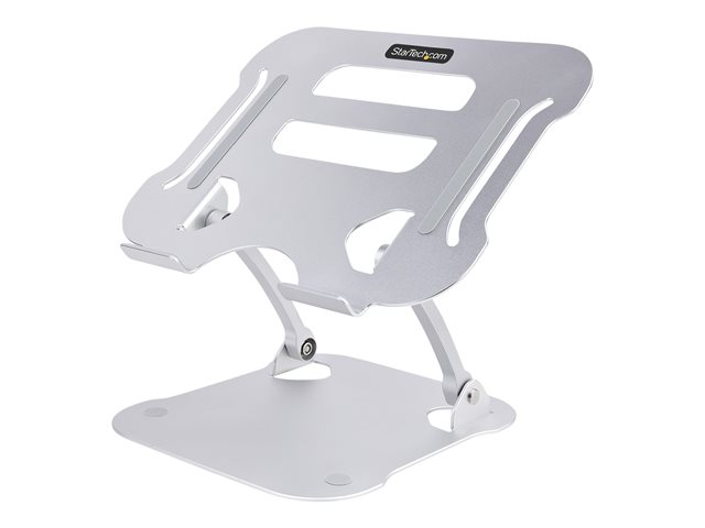 elara StarTech.com Laptop Stand for Desk Ergonomic Laptop Stand Adjustable Height Aluminum Portable Supports up to 22lb (10kg) Foldable Laptop Holder f