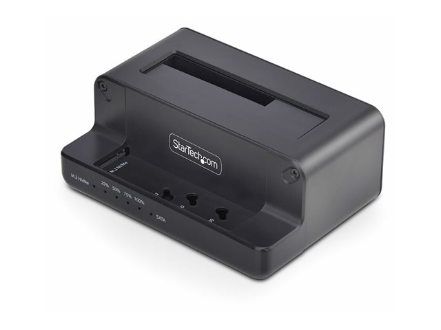 Elara StarTech.com M.2 NVMe To 2.5/3.5" SATA Drive Duplicator Dual Bay Cloner