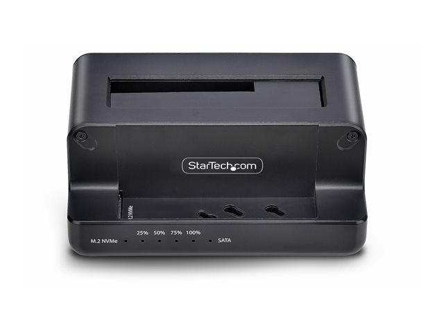 Elara StarTech.com M.2 NVMe To 2.5/3.5" SATA Drive Duplicator Dual Bay Cloner