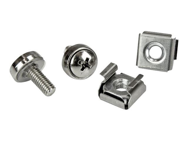 elara StarTech.com M5 Mounting Screws and Cage Nuts for Server Rack Cabinet