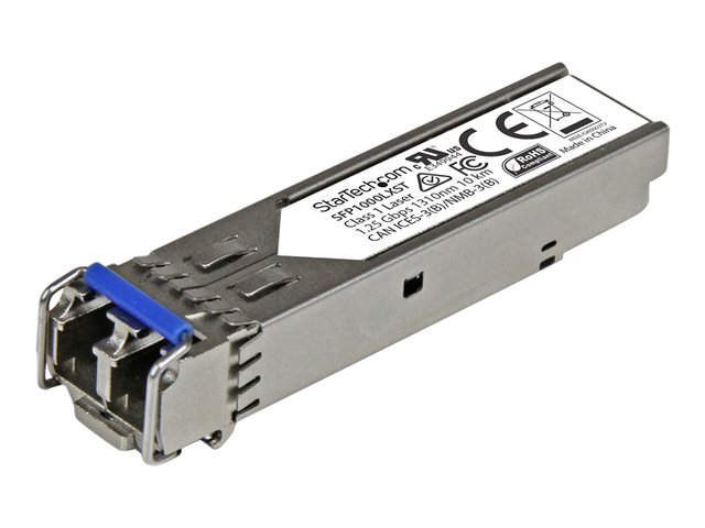 elara StarTech.com MSA Uncoded Compatible SFP Module 1000BASE-LX 1GbE Single Mode (SMF) Fiber Optic Transceiver 1GE Gigabit Ethernet SFP LC Connector 1