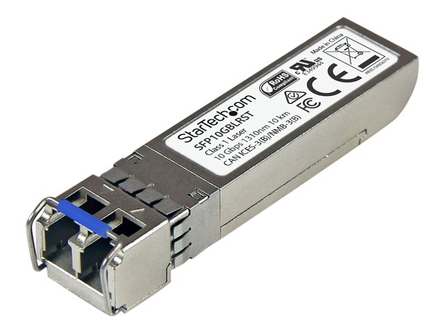 elara StarTech.com MSA Uncoded Compatible SFP+ Module 10GBASE-LR 10GbE Single Mode (SMF) Fiber Optic Transceiver 10GE Gigabit Ethernet SFP+ LC Connector