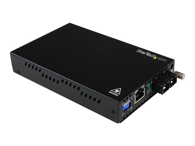 elara StarTech.com Multimode (MM) SC Fiber Media Converter for 1Gbe Network