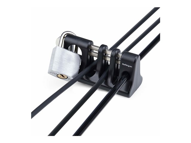 elara StarTech.com Peripheral Cable Anchor Lock Keyboard/Mouse Cable Trap