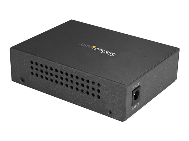 Elara StarTech.com Singlemode (SM) SC Fiber Media Converter For 10/100/1000 Network 10km Gigabit Ethernet 1310nm W/ Auto Negotiation Gigabit Ethernet T
