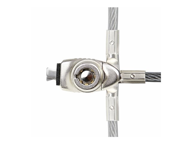Elara StarTech.com Slim Lock Noble Wedge Slot Compatible 6.6ft Locking Cable
