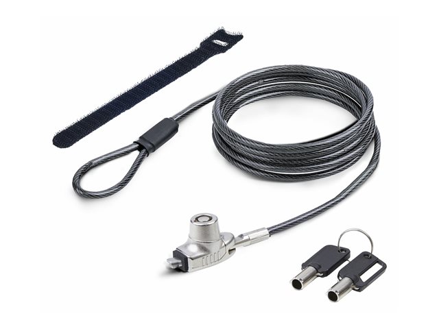 elara StarTech.com Slim Lock Noble Wedge Slot Compatible 6.6ft Locking Cable