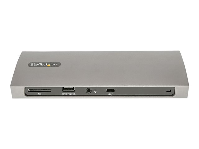 Elara StarTech.com Thunderbolt 4 Dock 96W Power Delivery Single 8K/Dual Monitor 4K 60Hz 3xTB4/USB4 Ports 4xUSB-A SD GbE Thunderbolt 4 Docking Station