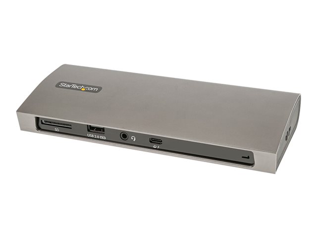 elara StarTech.com Thunderbolt 4 Dock 96W Power Delivery Single 8K/Dual Monitor 4K 60Hz 3xTB4/USB4 ports 4xUSB-A SD GbE Thunderbolt 4 Docking Station