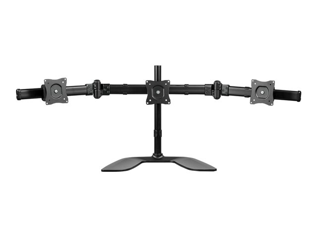 elara StarTech.com Triple Monitor Stand for VESA Mount Monitors up to 27"
