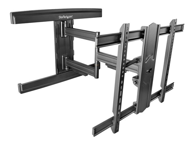 elara StarTech.com TV Wall Mount for up to 80 inch (110lb) VESA Mount Displays Low Profile Full Motion Universal TV Wall Mount Bracket Heavy Duty Adjustab