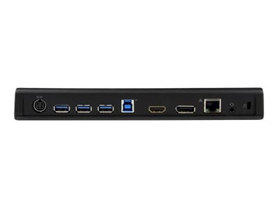 Elara StarTech.com USB 3.0 Docking Station Dual Monitor With HDMI & 4K DisplayPort 4x USB-A Gigabit Ethernet USB Type A Universal Laptop Dock With USB 3