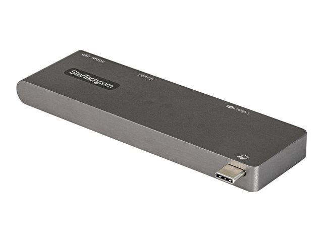 Elara StarTech.com USB C Multiport Adapter For MacBook Pro/Air USB Type-C To 4K HDMI 100W Power Delivery Pass-through Charging SD/MicroSD Slot 2-Port US