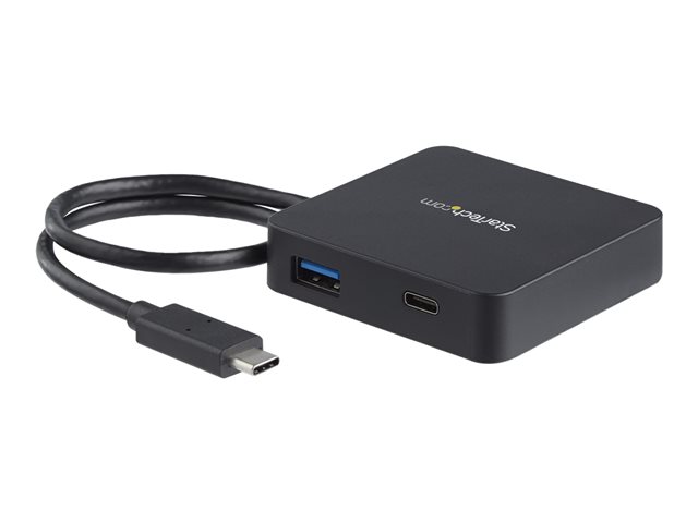 Elara StarTech.com USB C Multiport Adapter Portable USB-C Mini Dock 4K HDMI Video Gigabit Ethernet USB 3.0 Hub (1x USB-A 1x USB-C) USB Type-C Multiport