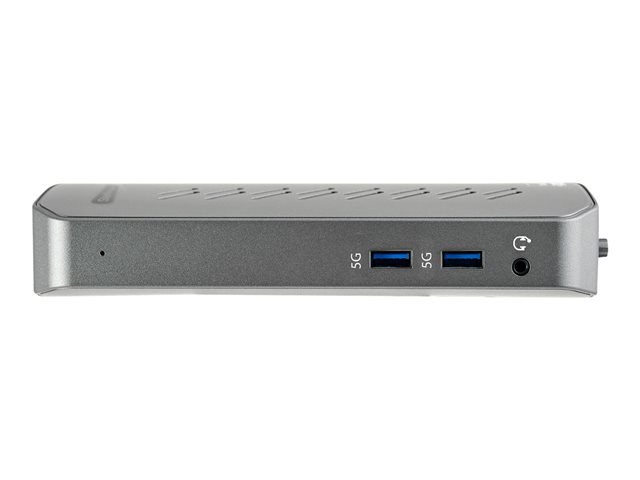 Elara StarTech.com USB-C USB-A Dock Hybrid Universal USB 3.0 Docking Station For USB-C Or USB-A Laptop Dual Monitor 4K 60Hz HDMI/DisplayPort 6x USB-A Hub