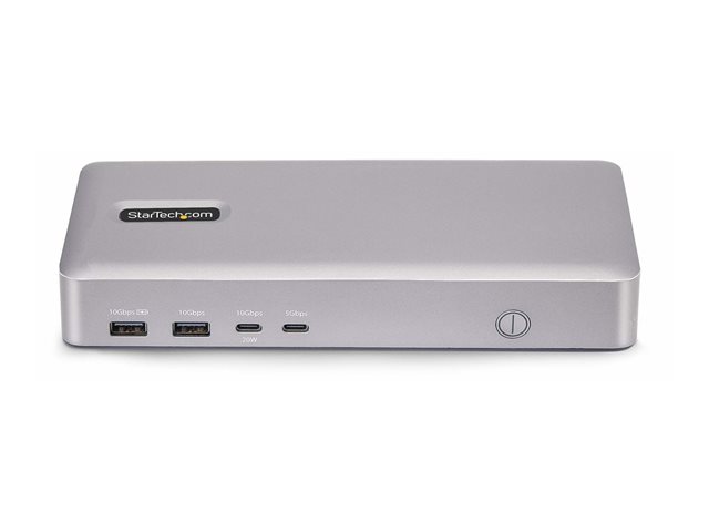 Elara StarTech.com USB4 Docking Station USB-C 40Gbps Dual Video HDMI Up To 2x 4K 60Hz 4:4:4 (RGB) Or 2x 4K 120Hz 4:2:2 Multi-Monitor Dock 6x USB 2.5Gb