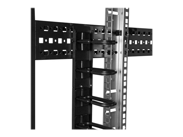 Elara StarTech.com Vertical 0U Server Rack Cable Management W/ D-Ring Hooks