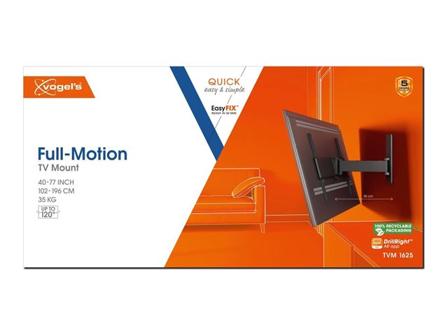 Elara Vogel's QUICK Full-Motion TVM 1625 Mounting Kit