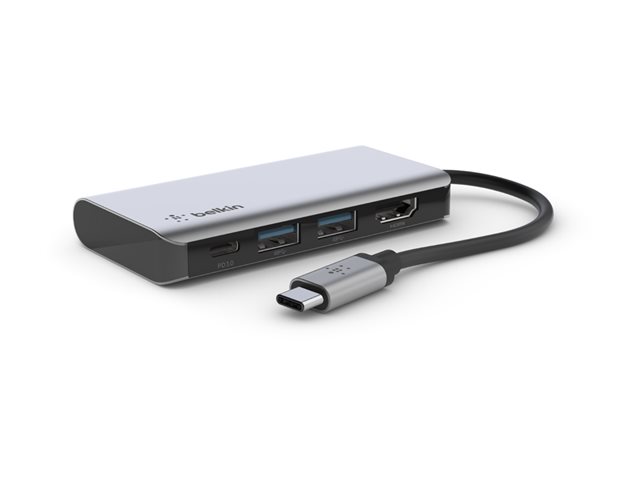 Elara Belkin CONNECT 4-in-1 Multiport Hub Adapter