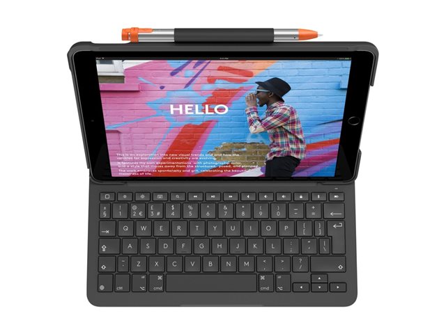 elara Logitech Slim Folio