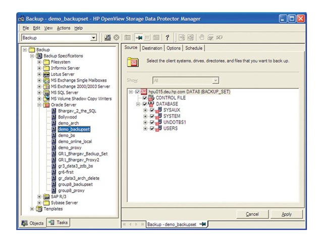 elara Micro Focus Data Protector (v. 8.10)